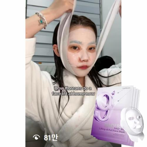 Numbuzin
(4EA) No.9 NAD Bio Lifting Full Cover Facial Mask (+GWP)