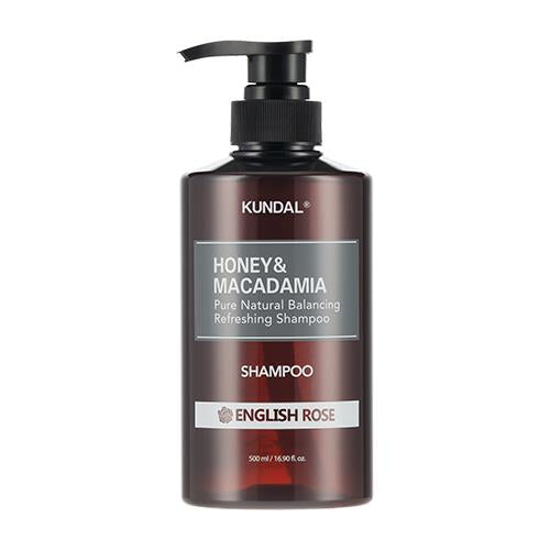 KUNDAL
HONEY & MACADAMIA NATURE SHAMPOO ENGLISH ROSE 500ML