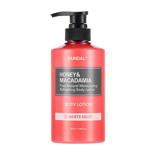 KUNDAL
HONEY & MACADAMIA PURE BODY LOTION ENGLISH ROSE 500ML