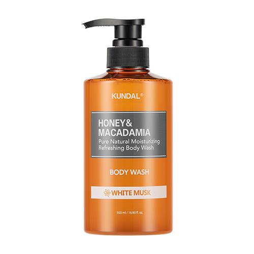 KUNDAL
HONEY & MACADAMIA PURE BODY WASH WHITE MUSK 500ML